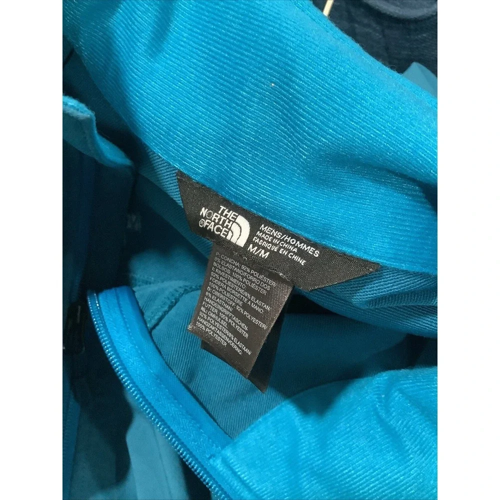 The North Face Softshell Windwall Windproof Polyester Jacket Mens Medium
